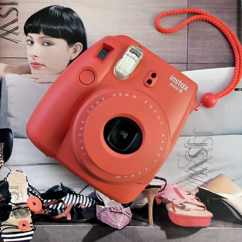 FujiFilm Instax Mini 8 Red Instant Film Camera